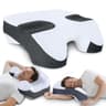 SAHEYER Memory Foam Side Sleeper Bed Pillow with Unique 2-in-1 Arm Holes
