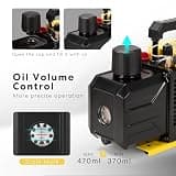SPECSTAR 7.2 CFM 3/4 HP Dual Stage Rotary Vane HVAC Air Vacuum Pump Kit