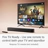 Amazon Fire TV 2.0-Channel Soundbar with DTS Virtual:X and Bluetooth