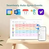 Smart 15.6-Inch Digital Calendar & Chore Chart With Built-In Reward System