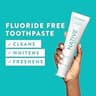 Native Whitening Fluoride-Free Toothpaste, Wild Mint & Peppermint, 4.1 oz (3-Pack)