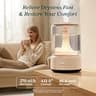 Levoit 4.2L Dishwasher Safe Top Fill Humidifier with 21dB Quiet Cool Mist Output