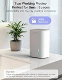 CLEVAST 30oz Small Ultra-Quiet Semiconductor Dehumidifier for Enclosed Spaces