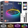 Lumary 20-Inch Smart Gazebo Ceiling Fan with RGBAI Lights and Voice Control