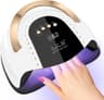 LKE 268W Professional UV LED Nail Dryer with 57 Beads and Automatic Sensor
