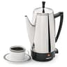 Presto 02811 12-Cup Stainless Steel Electric Coffee Percolator with Stay-Cool Handle