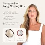 AIMIKE Nano Thermal Ceramic Round Hair Brush with Boar Bristles, 2.1-Inch