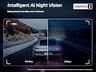 Pelsee P1 Pro 4K Dual Dash Cam with STARVIS 2, HDR Night Vision, and 64GB Card