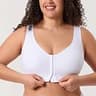 DELIMIRA Women's Wireless Posture Bra with X-Shape Back Reinforcement