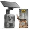Misstech 4K Ultra HD Solar Powered Trail Camera with 64MP Resolution