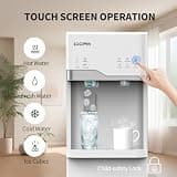 SOOPYK Self-Cleaning Bottom Loading Water Cooler Dispenser with Ice Maker