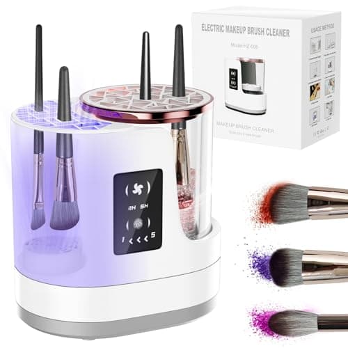 ATIDIE 3-in-1 Electric Makeup Brush Cleaner & Dryer for Travel Routines