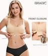 BRABIC Front Closure Post Surgery Compression Mastectomy Bra Wirefree