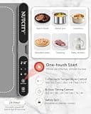 NUTCITY Extra Large Foldable Silicone Food Warming Mat with Auto-Off (40 x 15 In)