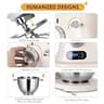 ZACME 8.4-Quart Commercial DC Motor Stand Mixer with NSF Certification