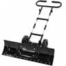 YITAHOME 36-Inch Wheeled Snow Pusher with U-Handle