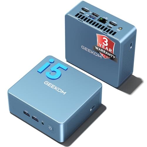 GEEKOM A7 MAX Mini PC, AMD Ryzen 9 7940HS, 16GB DDR5 RAM, 1TB NVMe SSD