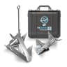 WavesRx 7-Pound TriAnchor Premium Stainless Steel Folding Anchor for Jet Skis