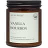Arctic Wicks Vanilla Bourbon Coconut & Beeswax Scented Candle, 9 Ounces