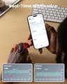 Vibeat Oxylink Wearable Blood Oxygen Monitor with Audio Notifications