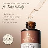 Beauty by Earth Organic Face and Body Self Tanning Drops with Avocado and Jojoba Oils