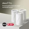 TP-Link Deco BE63 Tri-Band BE10000 WiFi 7 Whole Home Mesh System (3-Pack)