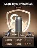 DREO 23-Inch Tower Space Heater with Dual DC Motors, 1500W Model DR-HSH025