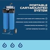 CR Spotless DIC-20 Rolling Deionized Water System for High TDS Hard Water