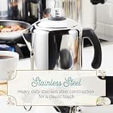 Farberware Yosemite 12-Cup Classic Stainless Steel Stovetop Coffee Percolator