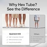 Quictent 10x10 Heavy Duty Commercial Grade Pop Up Canopy with Hexagonal Legs