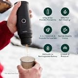 OutIn Nano Portable Electric Espresso Machine with USB-C Fast Charging