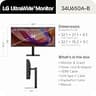 LG 34-Inch UltraWide Curved IPS Monitor (34U650A-B)