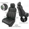 RIDEPOSH Custom Waterproof Leather Front and Rear Seat Protectors for Tacoma