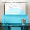 Vornado VFAN Mini Classic Vintage Metal Desk Fan with Vortex Air Circulation