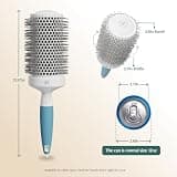 Osensia Professional Ceramic Ion Thermal Barrel Round Hair Brush, 2-Inch