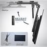 VIVO Smart Electric Flip-Down Ceiling TV Mount with Voice and App Control