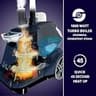 SALAV Heavy Duty Commercial Full-Size Garment Steamer with Foot Controls