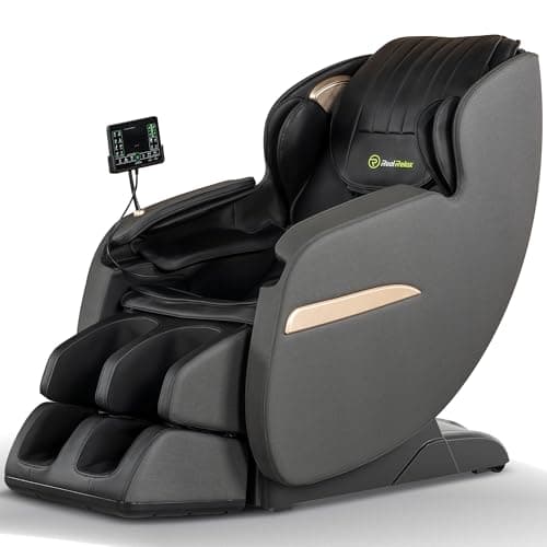 Real Relax Upgraded 2D SL-Track Zero Gravity Full Body Massage Chair for Home