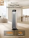 DREO 25-Inch Fast Room Tower Space Heater with Thermostat, Model DR-HSH013