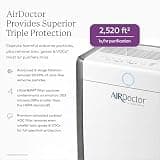 AIRDOCTOR AD3500 UltraHEPA Air Purifier with Dual-Action Carbon Filter