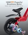 GROWNEER 12-Inch Electric Balance Bike with Lightweight Magnesium Alloy Frame