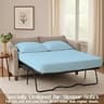 Sleeper Sofa Bed Sheet 4-Piece Set, 100% Cotton, 400 Thread Count, Queen