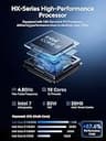 KAMRUI Hyper H2 Mini PC, Intel Core i5-14450HX, 16GB RAM, 512GB NVMe SSD