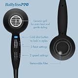 BaBylissPRO Ceramix Xtreme 2000-Watt Professional AC Motor Salon Hair Dryer