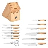 Henckels Pakka 14-Piece Fully Forged German Stainless Steel Knife Block Set