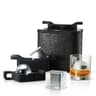 Berlinzo Premium Clear Ice Ball and Cube Maker Combo Mold Pack for Home Bars