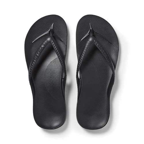 Archies Orthotic Arch Support Men's Flip Flop with Custom Closed-Cell Foam