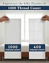 Premium 1000 Thread Count 100% Egyptian Cotton Silky Sateen King Sheet Set