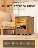Dr. Infrared Heater DR-123 Indoor Portable Space Heater with Dual System