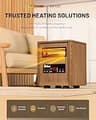 Dr. Infrared Heater DR-123 Indoor Portable Space Heater with Dual System
